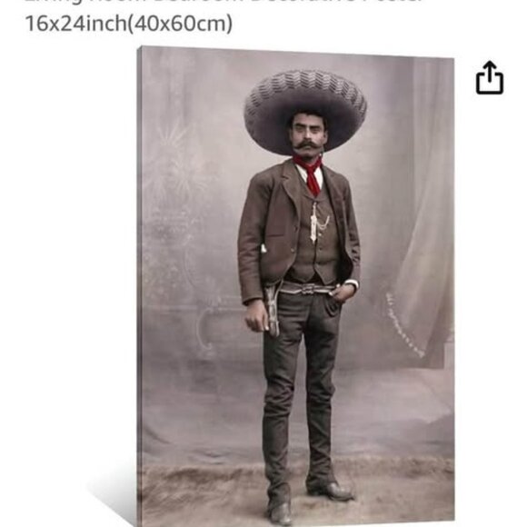 Emiliano Zapata Print 16"x24" - Picture 1 of 1